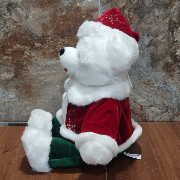 DanDee Snowflake Teddy Christmas Bear 2007 Stuffed Animal 20" - Picture 13 of 14